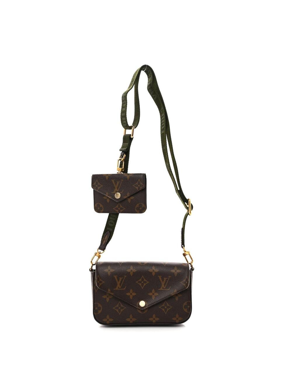 Louis Vuitton Felicie Strap & Go Kaki #283499L10B